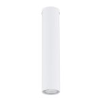 Emibig Plafonnier Tecno Acier Blanc | Convient pour 1x GU10 - Max 8W