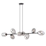 Emibig Suspension Luminaire Pandora Acier Noir | Convient pour 8x E14 - Max 10W