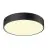 SLV Medo Pro 40 Mur et Plafonnier Aluminium Noir Rond 19W 2650lm - 930-940 CCT | IP50 - Meilleur Rendu Des Couleurs - Dimmable 