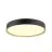 SLV Decona 42 Plafonnier Aluminium Noir Dorée Rond 23W 2680lm - 930-940 CCT | IP44 - Meilleur Rendu Des Couleurs - Dimmable 