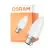 Osram Parathom Classic LED B22d Bougie Filament Dépolie 4.8W 470lm - 827 Blanc Très Chaud | Dimmable - Équivalent 40W
