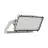 Ledvance Projecteur LED Max Aluminium Gris 600W 69300lm 65x120D - 830 Blanc Chaud | IP66 - Asymétrique