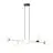 Emibig Suspension Luminaire Gravity Acier Noir | Convient pour 6x E14 - Max 10W