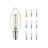 Lot 10x Philips MASTER Value LED Bougie E14 Filament Claire 3.4W 470lm - 927 | Meilleur rendu des couleurs - Dimmable – Équivalent 40W