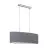 Eglo Suspension Luminaire Pasteri Acier Nickel Satiné | IP20 - Convient pour 2x E27 