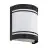 Eglo Applique Murale Cerno Acier Noir | IP44 - Convient pour 1x E27