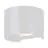 Eglo Applique Murale Calpino 3 Aluminium Blanc Up & Down 2W 420lm - 830 Blanc Chaud | IP54
