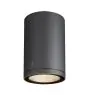 SLV Enola L Plafonnier Aluminium Gris Rond 36W 3500lm 38D - 930-940 CCT | Extérieur - IP65 - Meilleur Rendu Des Couleurs