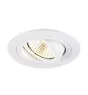 SLV New Tria 75 Spot Aluminium Blanc Rond 8.3W 750lm 38D - 930 Blanc Chaud | Diamètre 75mm -  Meilleur Rendu Des Couleurs - Dimmable 