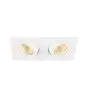 SLV New Tria 155 Spot Aluminium Blanc Carré 13.6W 610lm 38D - 927 Blanc Très Chaud | Meilleur Rendu Des Couleurs - Dimmable 