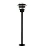 Nordlux Vejers Lampadaire extérieur Métal et Verre Noir | IP54 - Convient pour E27