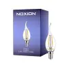 Noxion Lucent LED E14 Flamme Bougie Filament Claire 2.5W 250lm - 827 Blanc Très Chaud | Équivalent 25W