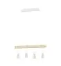 Eglo Suspension Luminaire Townshend Acier Blanc | IP20 - Convient pour 4x E27 