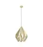 Eglo Suspension Luminaire Carlton Acier Dorée | IP20 - Convient pour 1x E27 