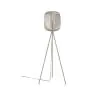 Eglo Lampadaires Salon Romazzina Acier Poncé | IP20 - Convient pour 1x E27 