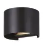 Eglo Applique Murale Calpino 3 Aluminium Noir Up & Down 2W 420lm - 830 Blanc Chaud | IP54