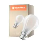Ledvance Classic LED B22d Poire Filament Dépolie 11W 1521lm - 927 Blanc Très Chaud | Meilleur Rendu Des Couleurs - Dimmable - Équivalent 100W - Pack Consommateur