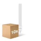 Lot 10x Noxion Lucent PL-S LED  6W - 830 Blanc Chaud | 2-Pins - Équivalent 11W