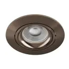 Noxion Encastré Spot Vision MR16 Inclinable Brillant Bronze | 82mm - Diamètre 69mm - IP20 - Incl. GU10 Culot