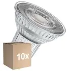 Lot 10x Ledvance Spot LED GU10 PAR16 3.7W 350lm 36D - 930 Blanc Chaud | Meilleur Rendu Des Couleurs - Dimmable - Équivalent 35W