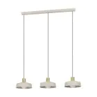 Eglo Suspension Luminaire Valdiola Acier Poncé | IP20 - Convient pour 3x E27 