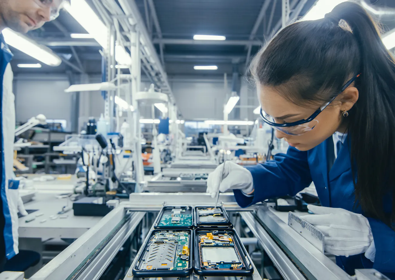 eclairage industrie
